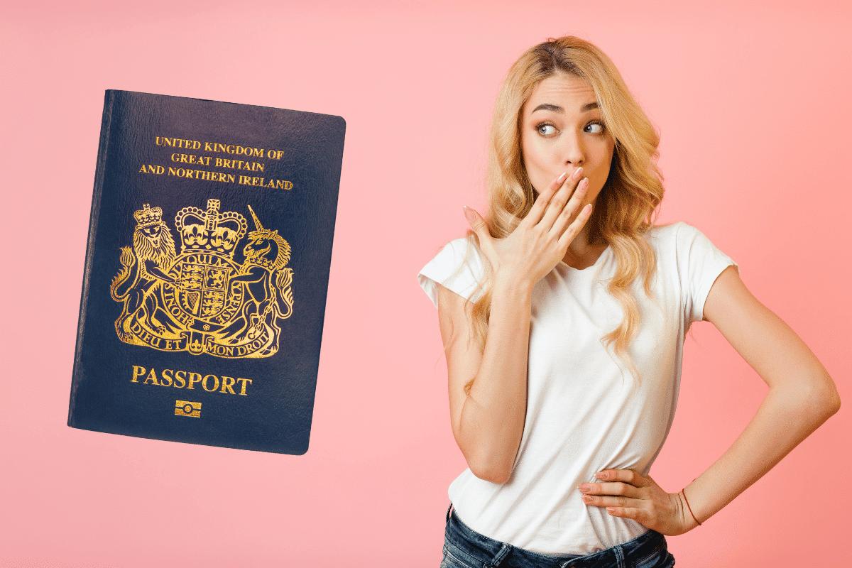 replace a lost British Passport from Canada